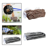 Maxbell Resin Turtle Basking Platform Climbing Fish Tank Ladder Tortoise Ramp Wood