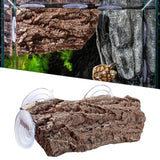 Maxbell Resin Turtle Basking Platform Climbing Fish Tank Ladder Tortoise Ramp Wood