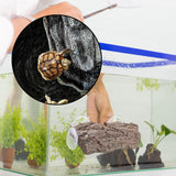 Maxbell Resin Turtle Basking Platform Climbing Fish Tank Ladder Tortoise Ramp Wood