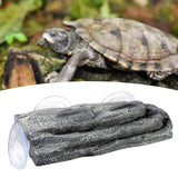 Maxbell Resin Turtle Basking Platform Climbing Fish Tank Ladder Tortoise Ramp Stone