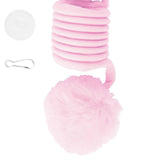 Maxbell Cat Toy Ball Spring Toy Hanging with Bell  Cats Chewing Pink