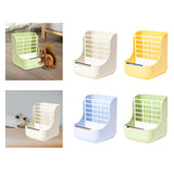 Maxbell 2 in 1 Rabbit Feeder Pets Accessories Detachable for Chinchilla Guinea Pigs White