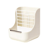Maxbell 2 in 1 Rabbit Feeder Pets Accessories Detachable for Chinchilla Guinea Pigs White