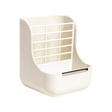 Maxbell 2 in 1 Rabbit Feeder Pets Accessories Detachable for Chinchilla Guinea Pigs White