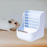 Maxbell 2 in 1 Rabbit Feeder Pets Accessories Detachable for Chinchilla Guinea Pigs Purple