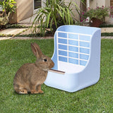 Maxbell 2 in 1 Rabbit Feeder Pets Accessories Detachable for Chinchilla Guinea Pigs Purple