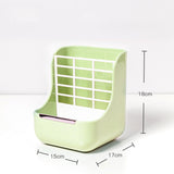 Maxbell 2 in 1 Rabbit Feeder Pets Accessories Detachable for Chinchilla Guinea Pigs Green
