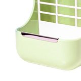 Maxbell 2 in 1 Rabbit Feeder Pets Accessories Detachable for Chinchilla Guinea Pigs Green