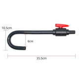 Maxbell Aquarium Water Inlet Outlet Tube Inflow Outflow Aquarium Water Changer