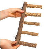 Maxbell Wooden Bird Perch Stair Fork Branch Lovebirds Small Animal Chinchillas