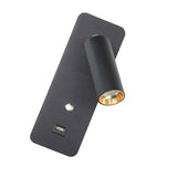 Maxbell Simple Wall Lamp Adjustable Direction Wall Sconce for Home Bar Black