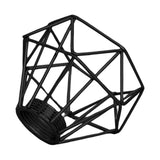 Maxbell Modern Lampshade Metal Light Cage for Living Room Dining Room Farmhouse Black