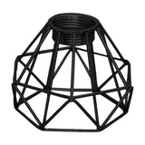 Maxbell Modern Lampshade Metal Light Cage for Living Room Dining Room Farmhouse Black