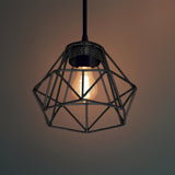 Maxbell Modern Lampshade Metal Light Cage for Living Room Dining Room Farmhouse Black