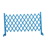 Maxbell Wooden Dog Gate Door Expanding Folding Fence Accessory Professional Foldable 190cmx90cm Blue