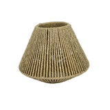 Maxbell Rustic Handwoven Lampshade Chandelier Light Cover for Cafe Office Decoration Small