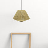 Maxbell Rustic Handwoven Lampshade Chandelier Light Cover for Cafe Office Decoration Large