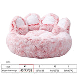 Maxbell Pet Blanket Dog Bed Hut Cozy Comfortable Soft Self Warming Cat Warm House Pink