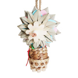 Maxbell Bird Chewing Toy Funny Bird Parrot Toy for Biting Cockatoo With Basket
