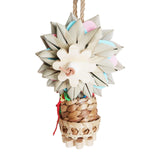 Maxbell Bird Chewing Toy Funny Bird Parrot Toy for Biting Cockatoo With Basket