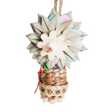 Maxbell Bird Chewing Toy Funny Bird Parrot Toy for Biting Cockatoo With Basket