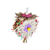 Maxbell Bird Chewing Toy Funny Bird Parrot Toy for Biting Cockatoo With Bell