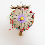 Maxbell Bird Chewing Toy Funny Bird Parrot Toy for Biting Cockatoo With Bell