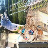 Maxbell Bird Chewing Toy Cage Bite Large Parrot Toys for Lovebird Cockatiels Budgies Style A