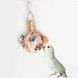 Maxbell Bird Chewing Toy Cage Bite Large Parrot Toys for Lovebird Cockatiels Budgies Style A