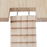 Maxbell Small Animals Wooden Platform with Pillars with Ladder for Hamster Supplies 32cmx20.5cmx15.5cm