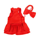 Maxbell pet Christmas Dress Outfit Pet Clothes for Puppy Kitten winter XL