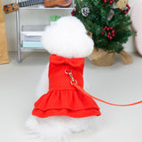 Maxbell pet Christmas Dress Outfit Pet Clothes for Puppy Kitten winter XL