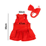 Maxbell pet Christmas Dress Outfit Pet Clothes for Puppy Kitten winter XL