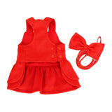 Maxbell pet Christmas Dress Outfit Pet Clothes for Puppy Kitten winter XXL