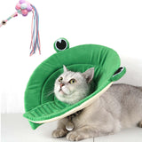 Maxbell Cute Dog Cone Collar Neck Circle Comfortable Protector for Kitten and Cat M