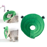 Maxbell Cute Dog Cone Collar Neck Circle Comfortable Protector for Kitten and Cat L