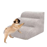 Maxbell 3 Steps Dog Stairs Ramps Anti Slip Wide for Older Dogs and Cats Small Pets