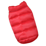 Maxbell Portable Dog Down Jacket Lightweight Warm Soft Stylish Windproof for Clothes Red M