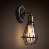 Maxbell Industrial Wall Sconces Wall Lights Fixtures Lighting Adjustable for Study