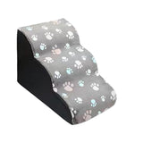 Maxbell Soft Dog Steps Stair Dog Ramp Ladder with Removable Cover Wide for Cats 58cmx38cmx38cm