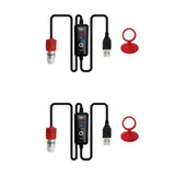 Maxbell Automatic Submersible Thermostat Heat Rod Water Aquarium Fish Tank Heater 10W