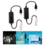 Maxbell USB Small Fish Tank Heater Heating Tool External Temperature Controller 10W