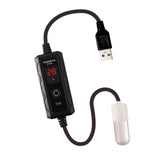 Maxbell USB Small Fish Tank Heater Heating Tool External Temperature Controller 10W