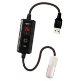 Maxbell USB Small Fish Tank Heater Heating Tool External Temperature Controller 15W