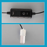 Maxbell USB Small Fish Tank Heater Heating Tool External Temperature Controller 15W