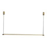 Maxbell LED Pendant Light Chandelier Farmhouse Shop Bedroom Hanging Ceiling Fixture 100cm Aureate horizontal