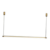 Maxbell LED Pendant Light Chandelier Farmhouse Shop Bedroom Hanging Ceiling Fixture 100cm Aureate horizontal