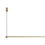 Maxbell LED Pendant Light Chandelier Farmhouse Shop Bedroom Hanging Ceiling Fixture 100cm Aureate horizontal