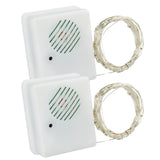 Maxbell String Light Christmas Light Battery Operated for Party Patio Halloween warm white