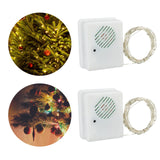 Maxbell String Light Christmas Light Battery Operated for Party Patio Halloween warm white